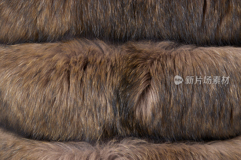 Brown Fur Backgrıund